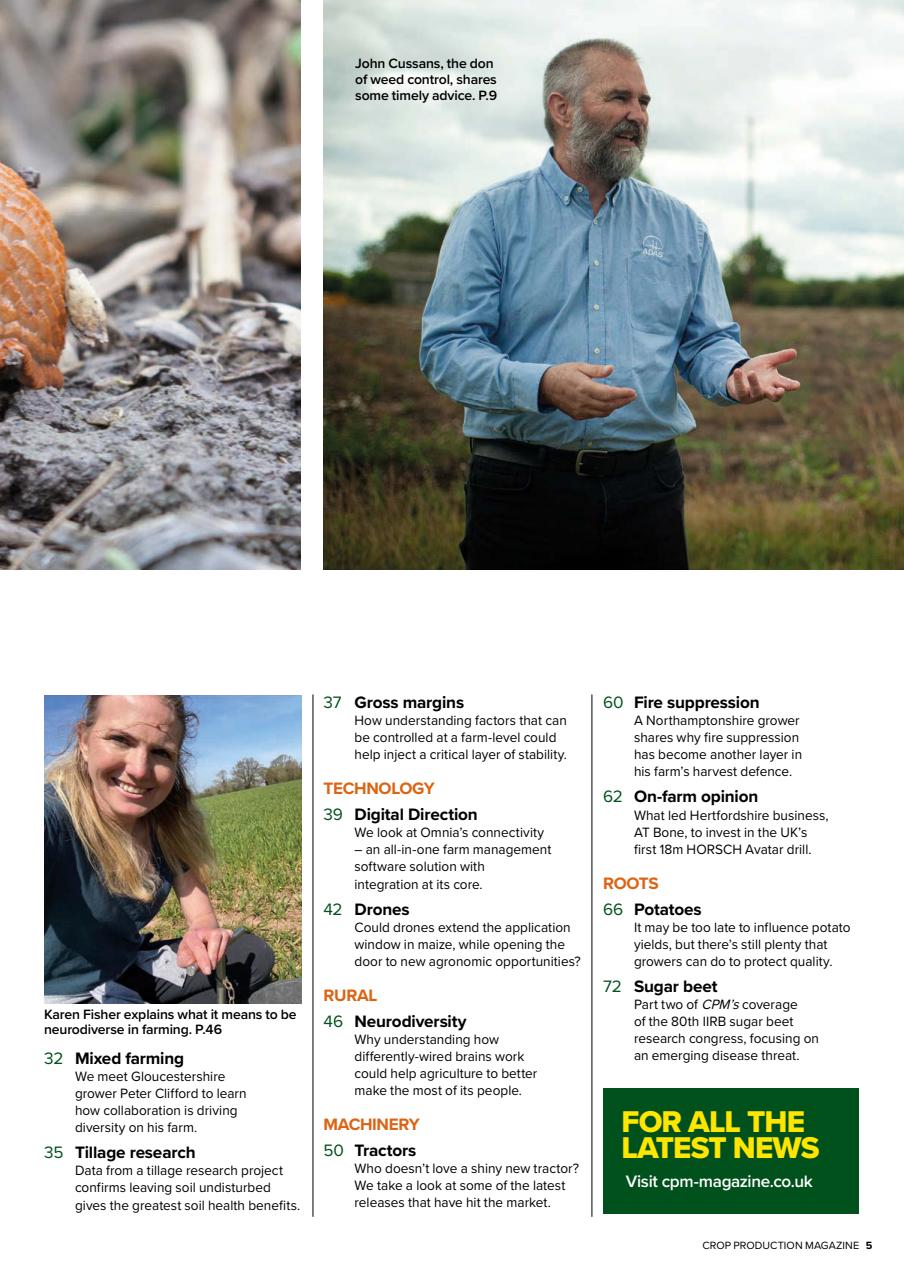 Crop Production Magazine Preview Pages