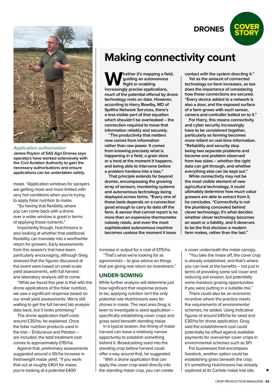 Crop Production Magazine Preview Pages