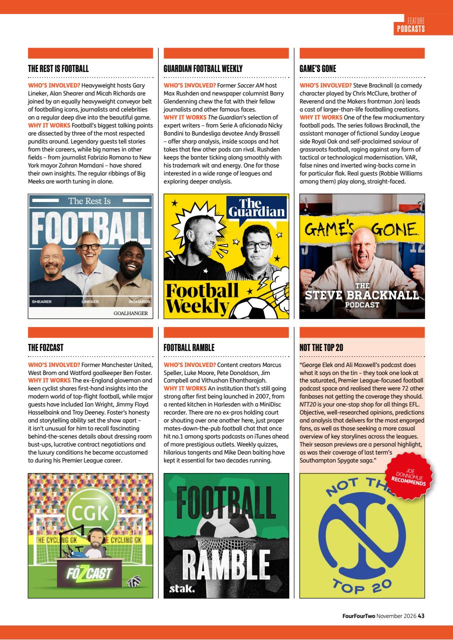 FourFourTwo Preview Pages