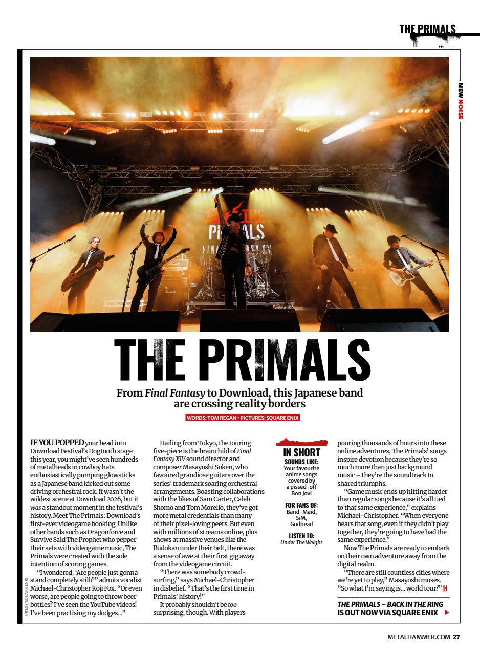 Metal Hammer Preview Pages