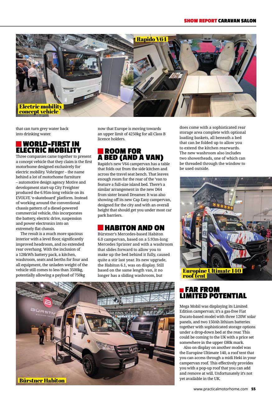 Practical Motorhome Preview Pages