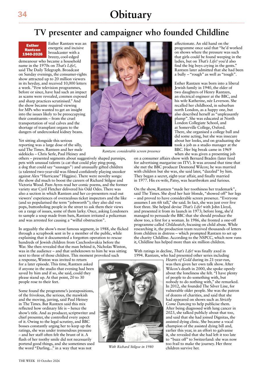 The Week Preview Pages