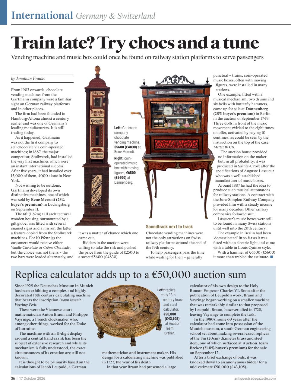 Antiques Trade Gazette Preview Pages