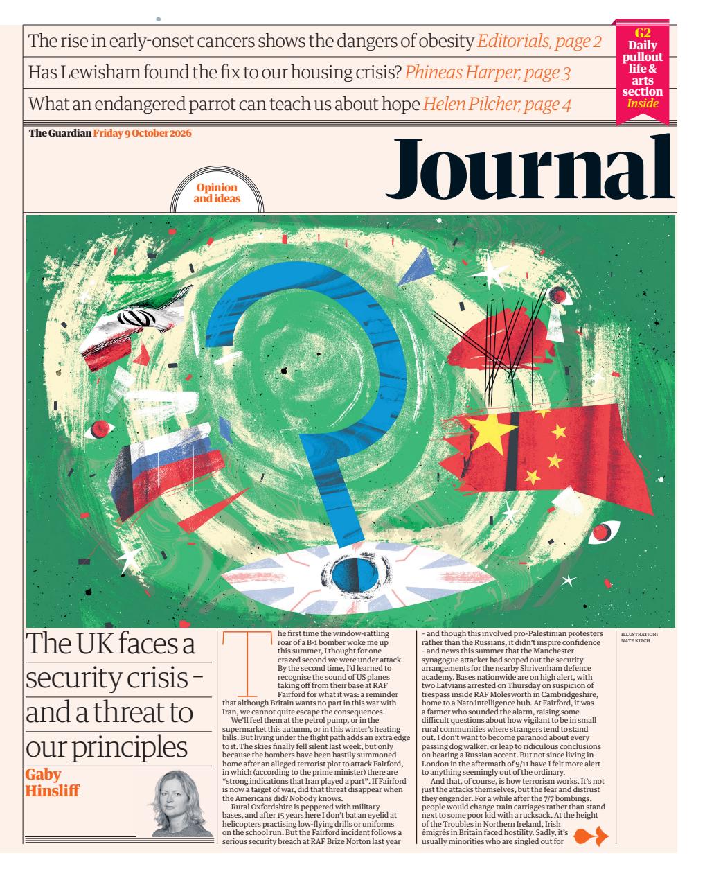 The Guardian Newspaper Preview Pages