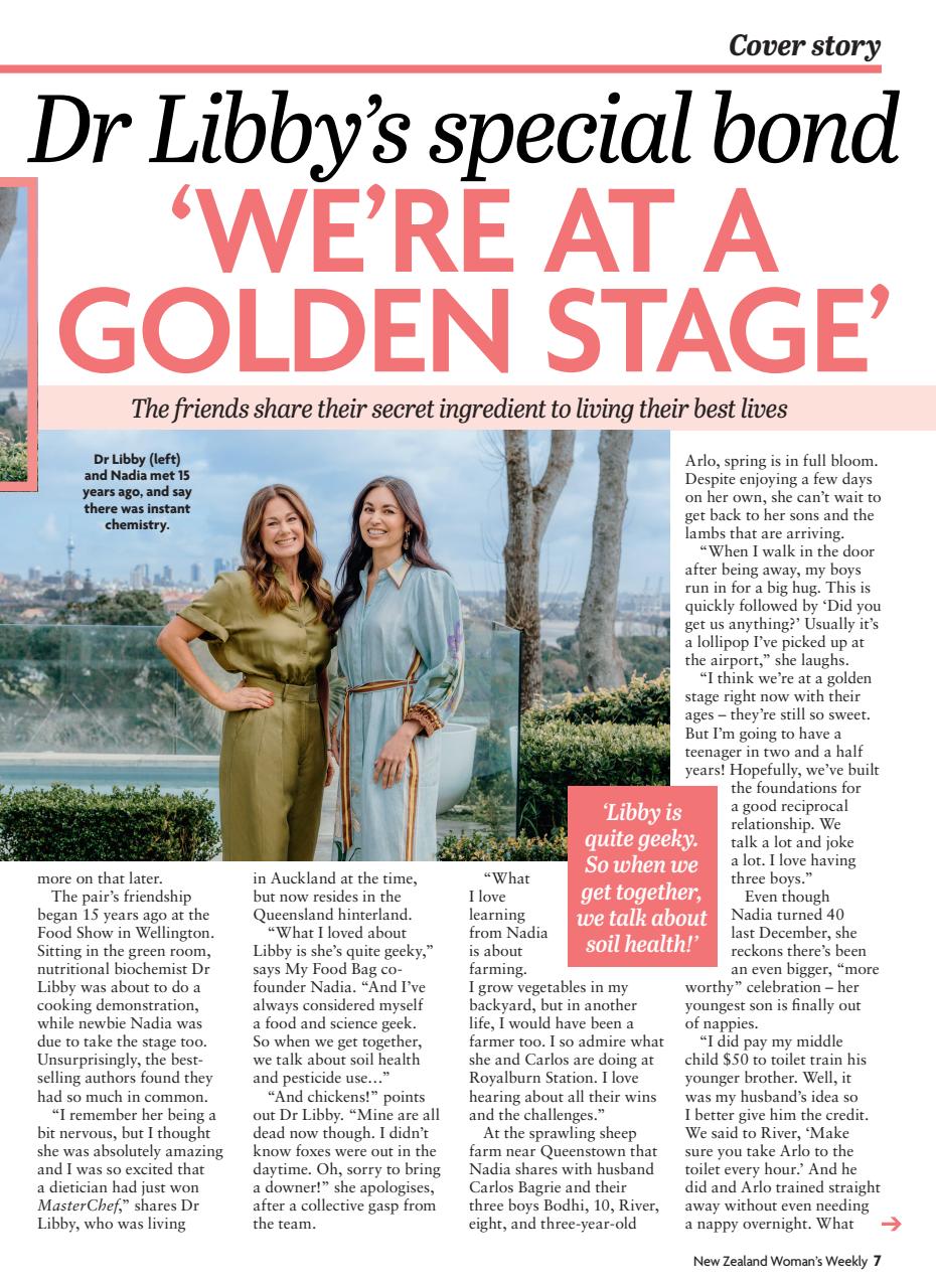 NZ Woman's Weekly Preview Pages
