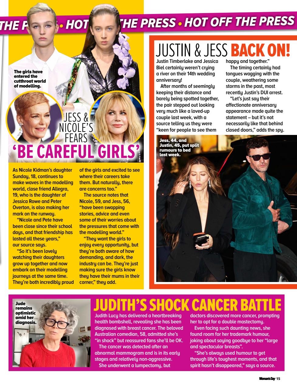Woman's Day Australia Preview Pages