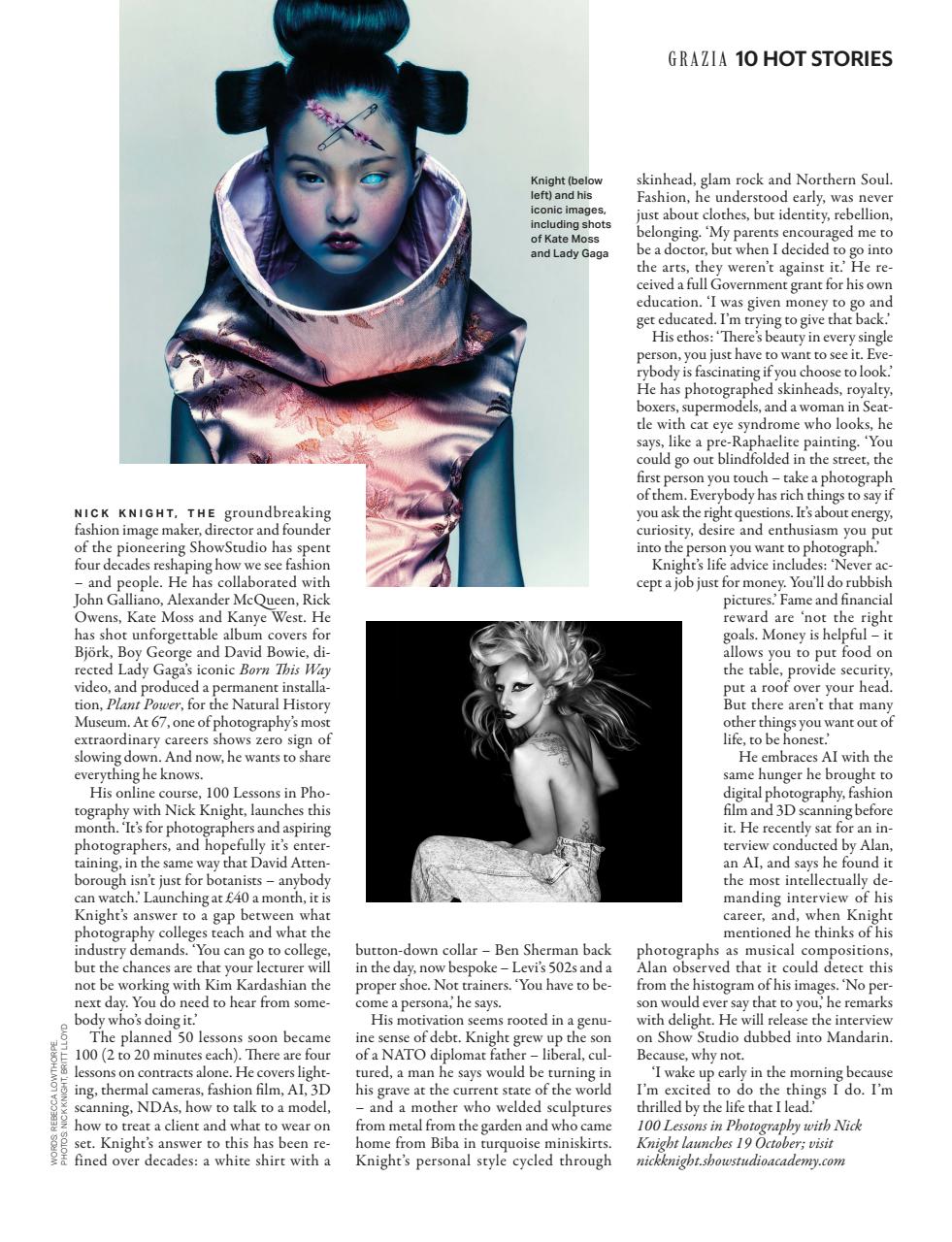 Grazia Preview Pages