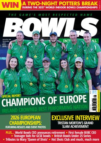 Bowls International issue November 2026