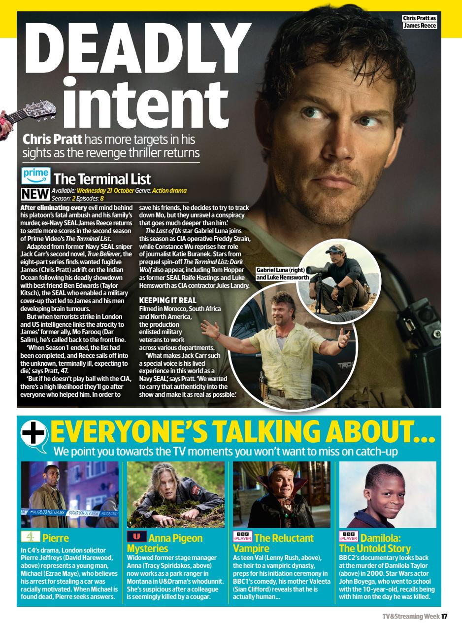 TV & Streaming Week Preview Pages