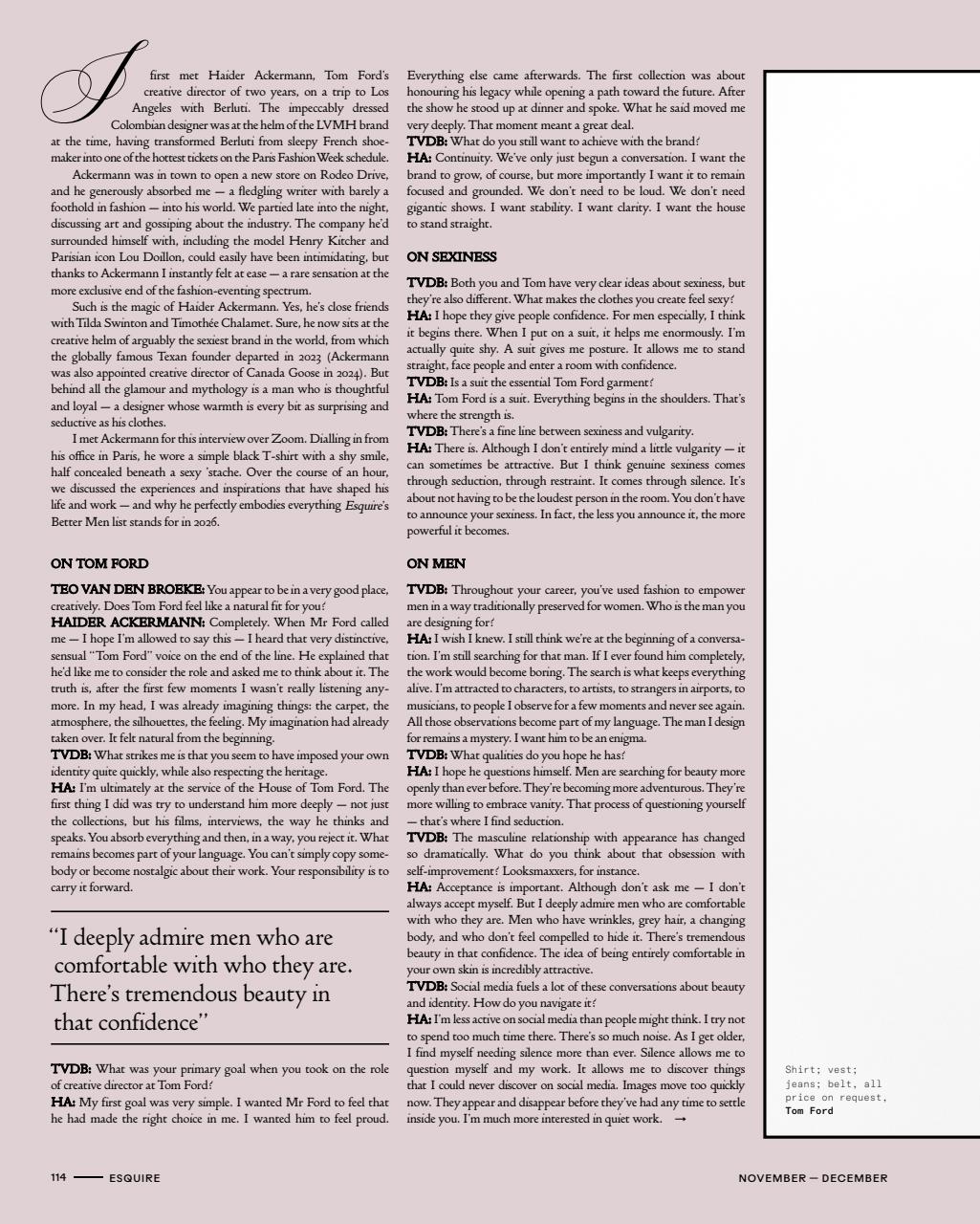 Esquire Preview Pages