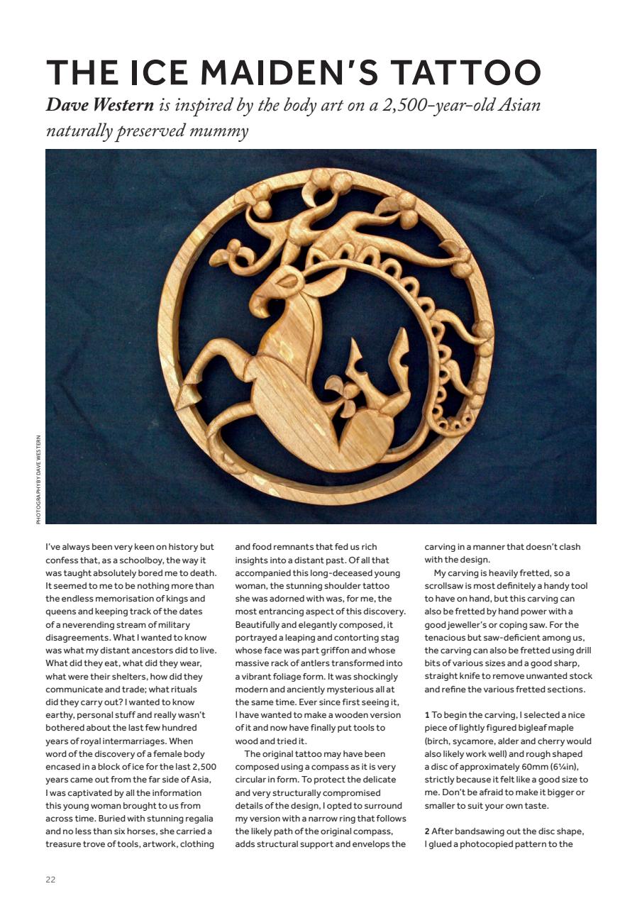 Woodcarving Preview Pages