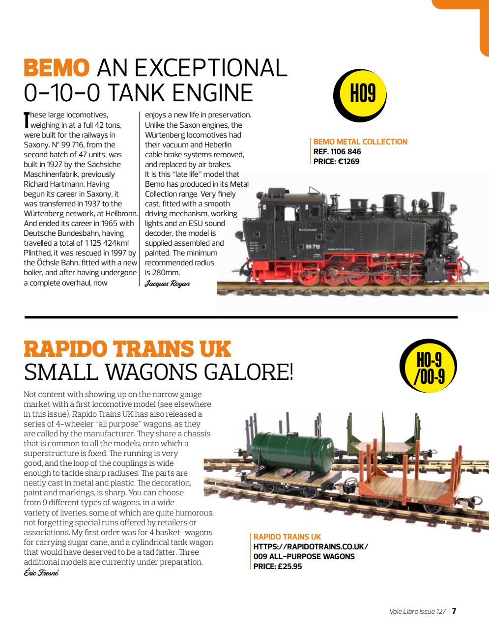 Voie Libre International Preview Pages