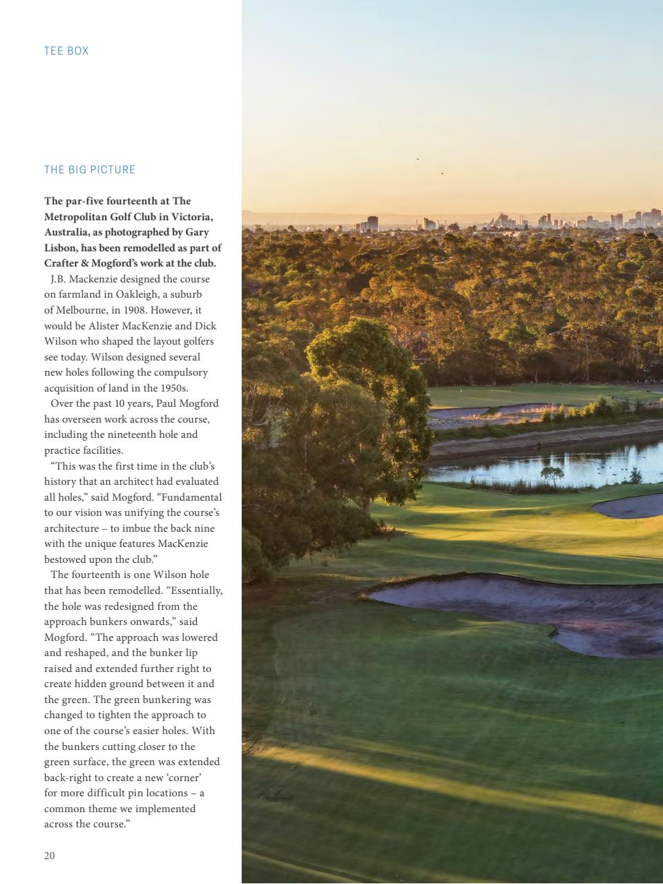 Golf Course Architecture Preview Pages