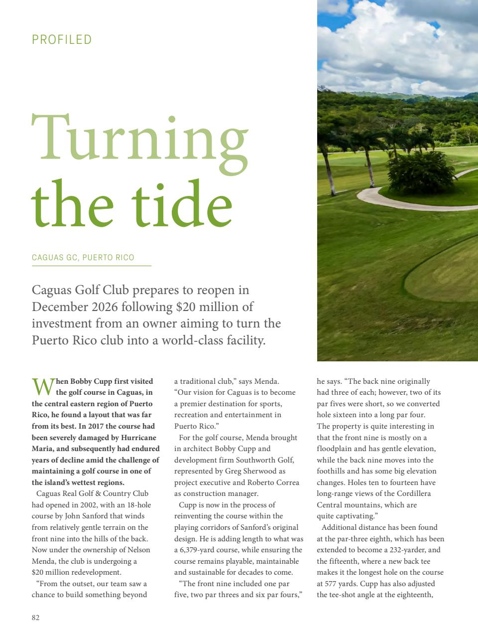 Golf Course Architecture Preview Pages