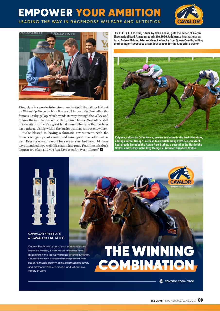 European Trainer Magazine - horse racing Preview Pages