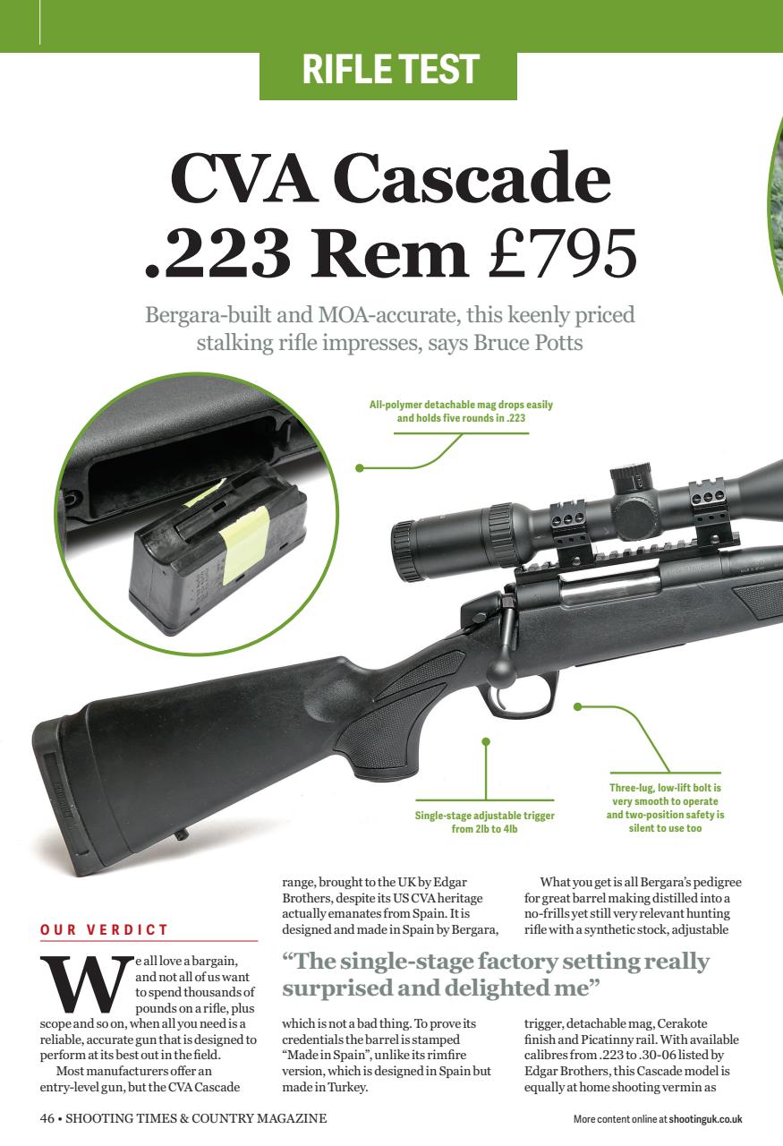 Shooting Times & Country Preview Pages