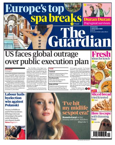 The Guardian Newspaper issue Saturday, 10 October 2026