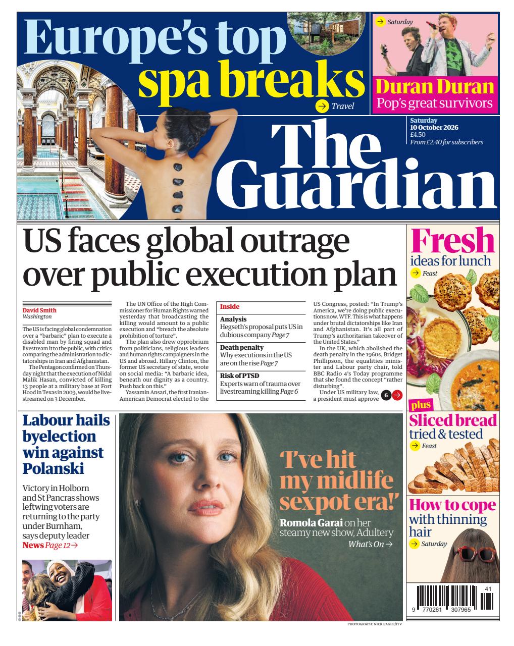The Guardian Newspaper Preview Pages