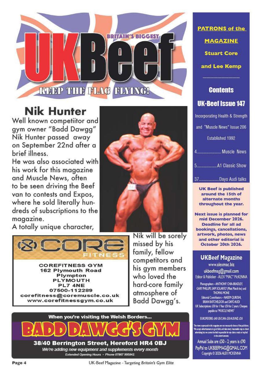 UK Beef Magazine Preview Pages