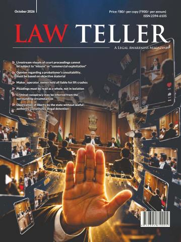 Lawteller – A Legal Awareness Magazine issue October 2026
