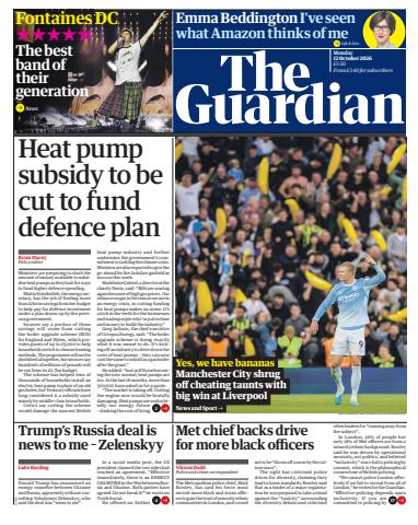 The Guardian Newspaper issue Monday, 12 October 2026