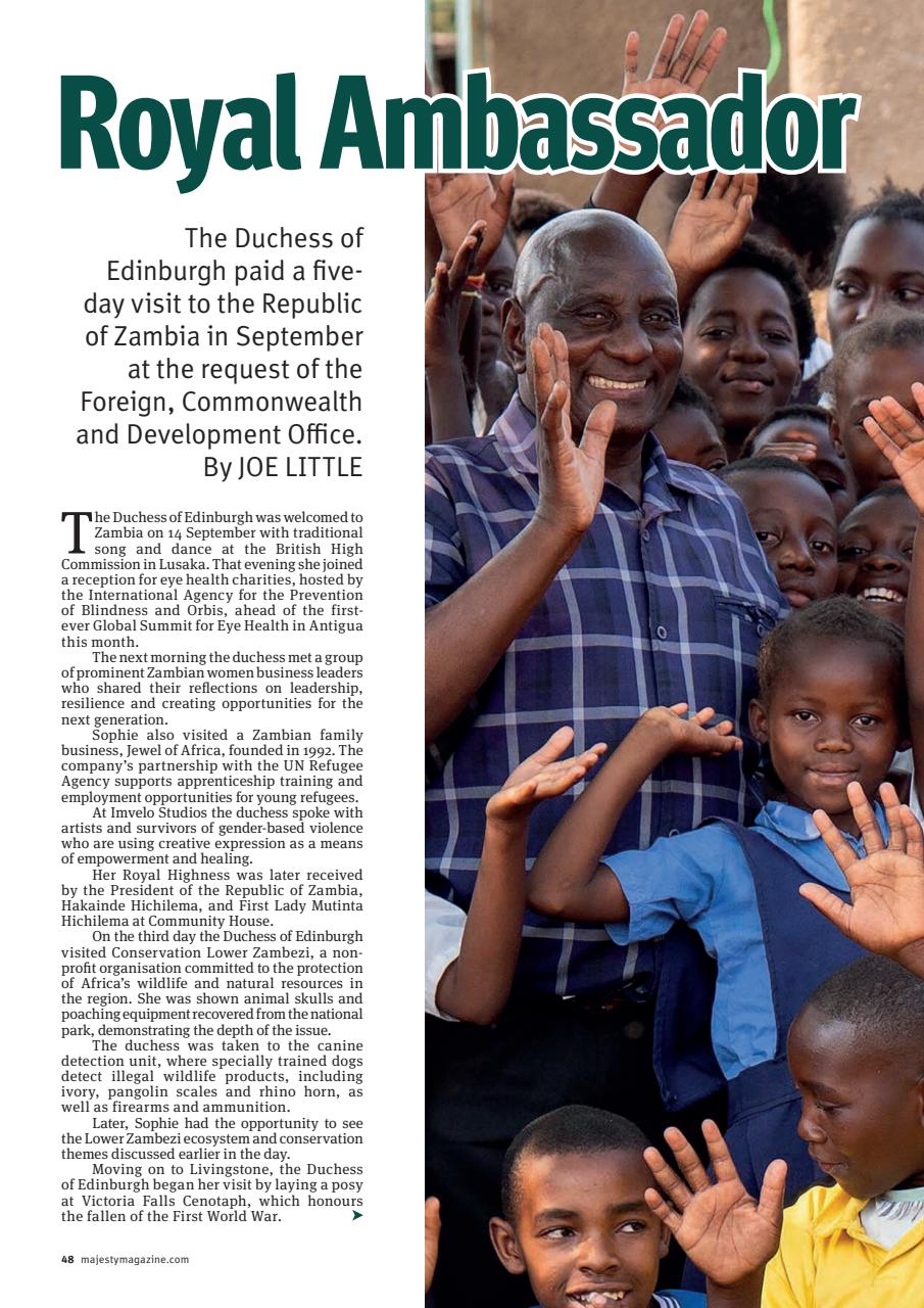 Majesty Magazine Preview Pages