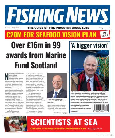 Fishing News issue 15th October 2026
