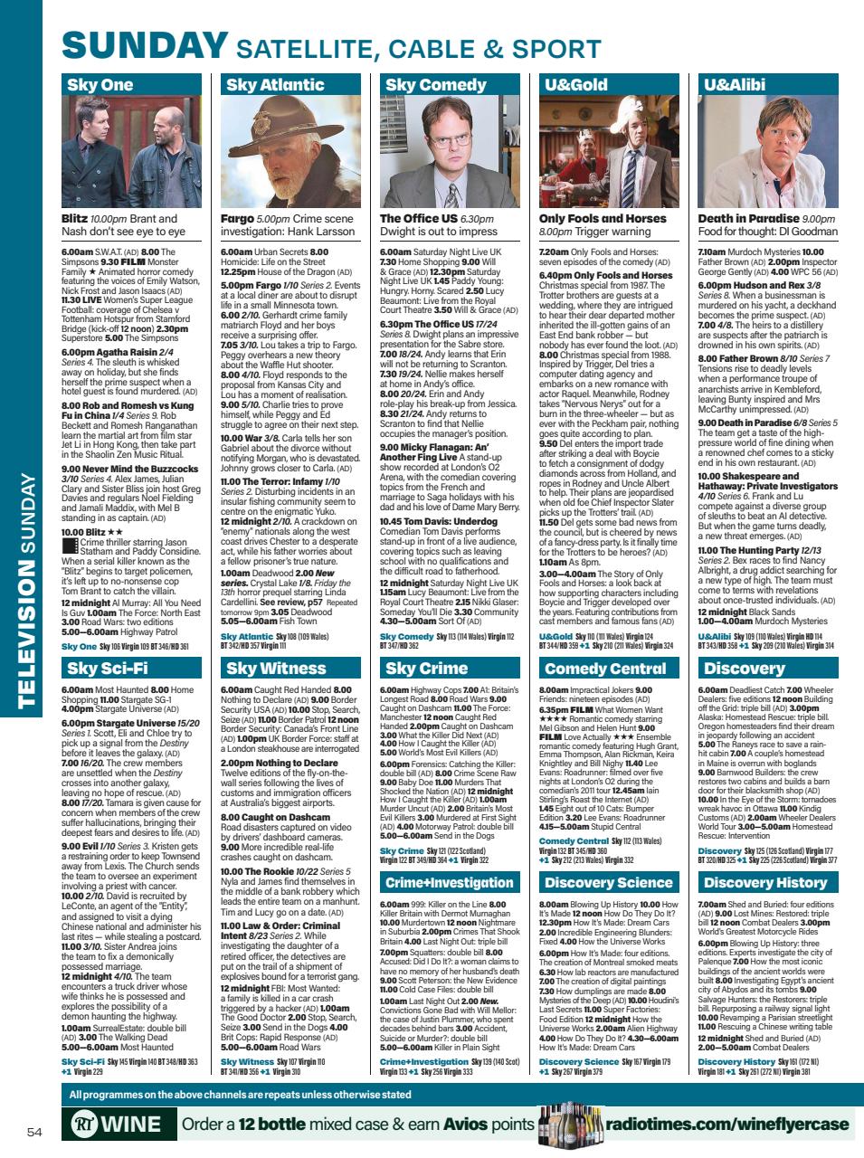 Radio Times Preview Pages