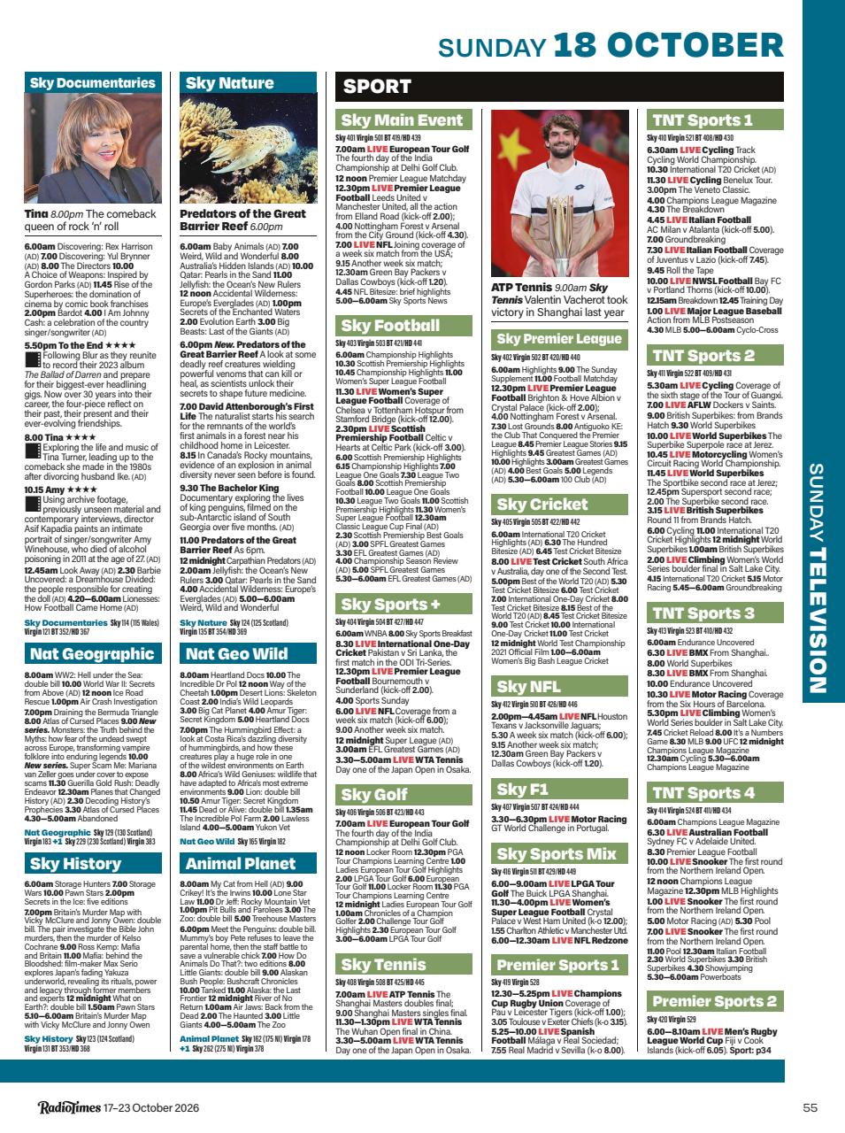 Radio Times Preview Pages