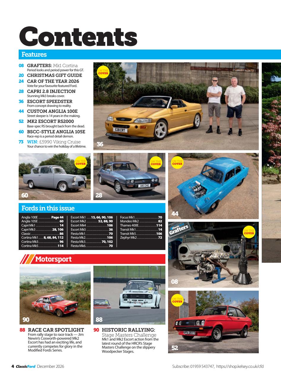 Classic Ford Preview Pages