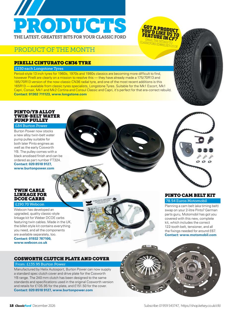 Classic Ford Preview Pages
