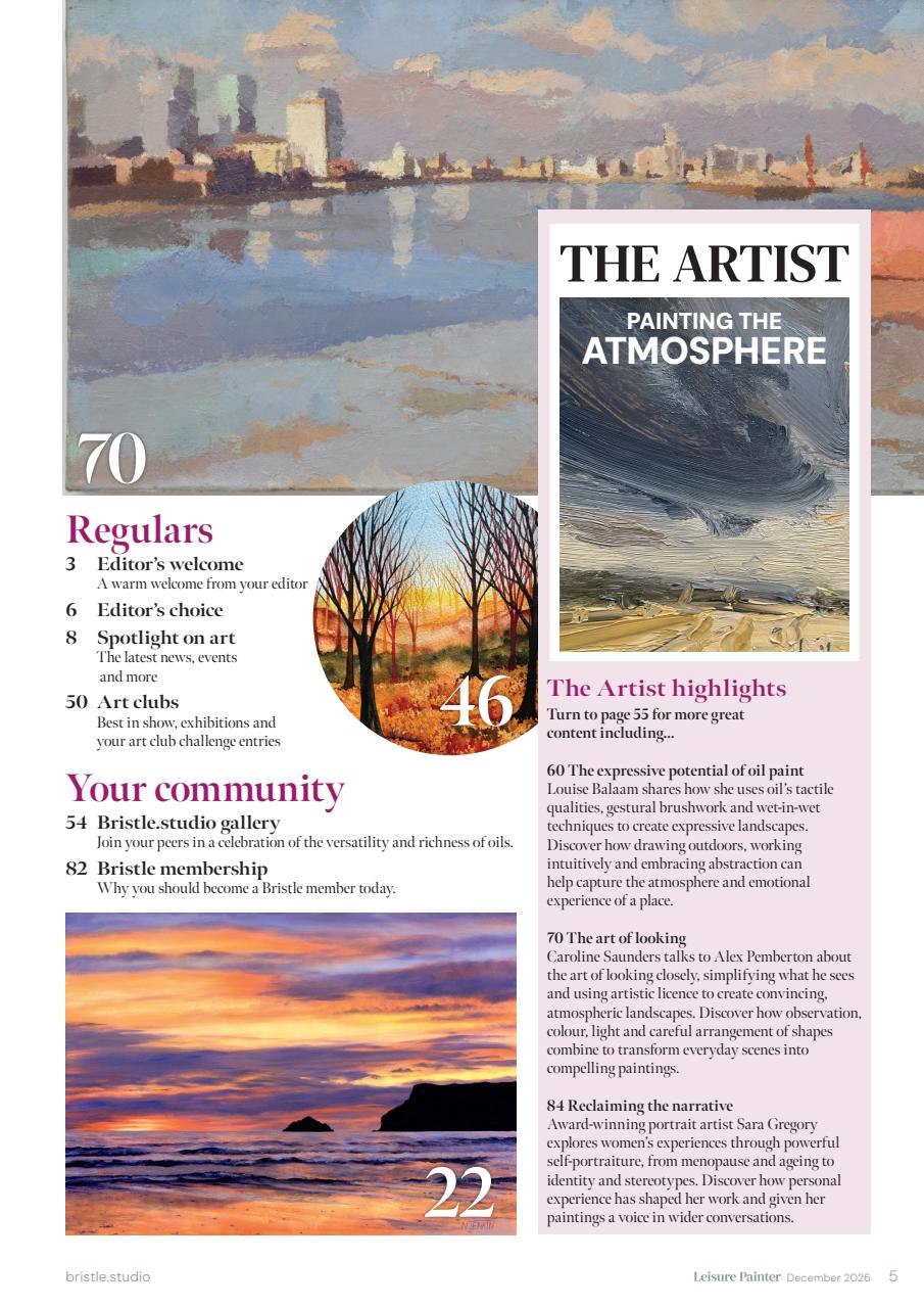 Leisure Painter & The Artist Preview Pages