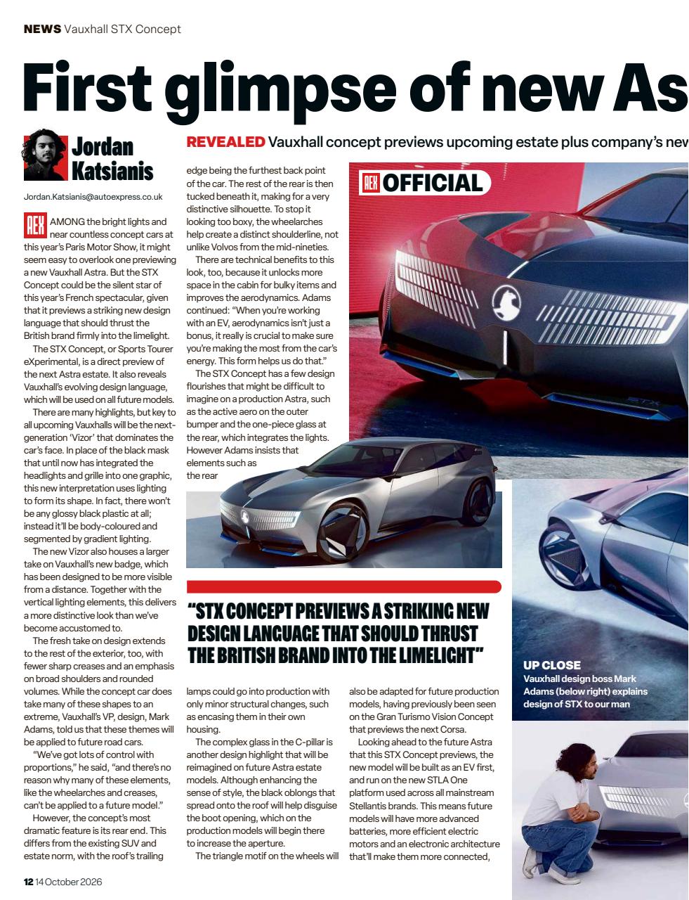 Auto Express Preview Pages