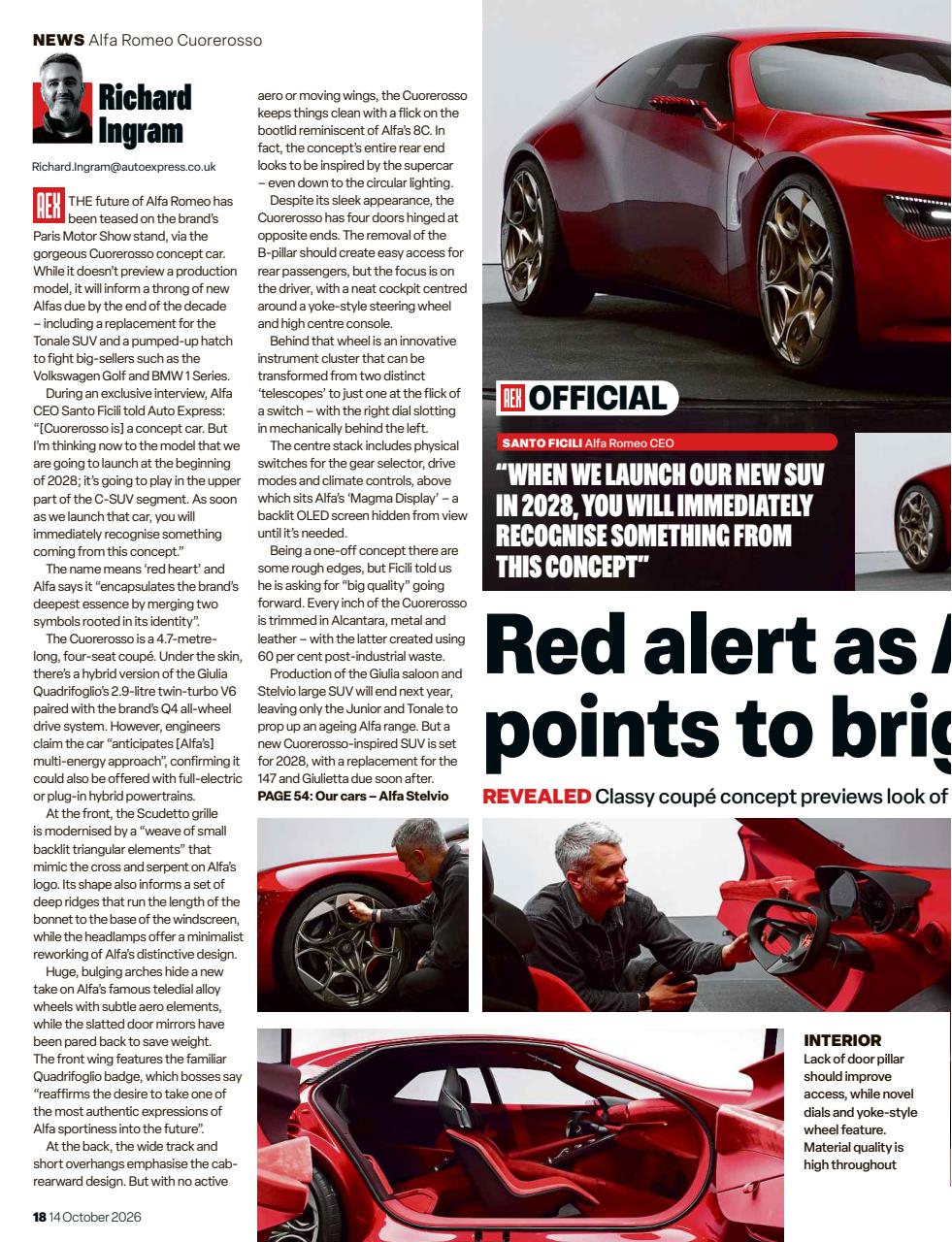 Auto Express Preview Pages