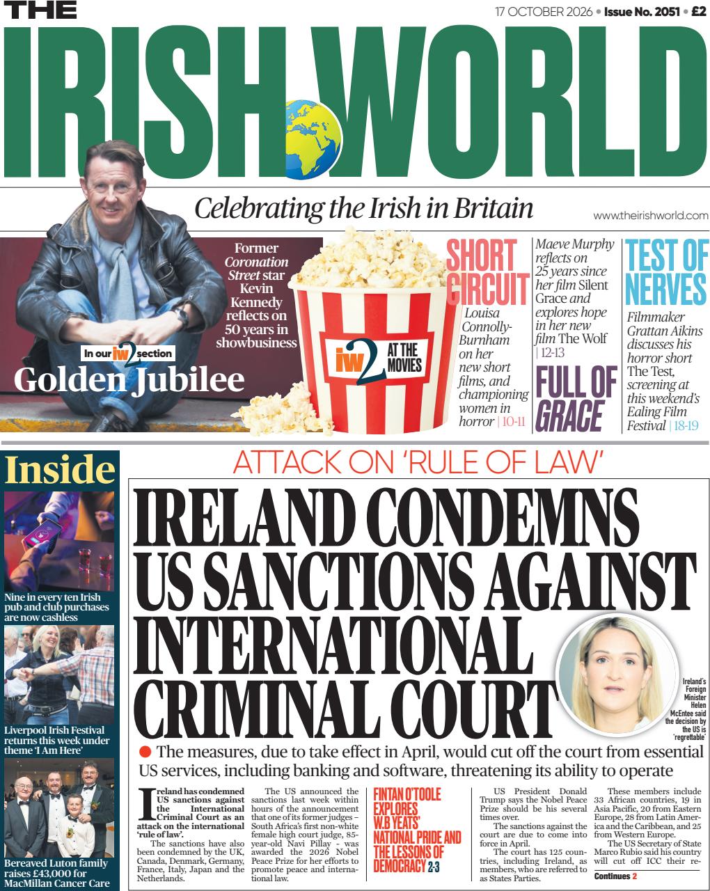 Irish World Preview Pages