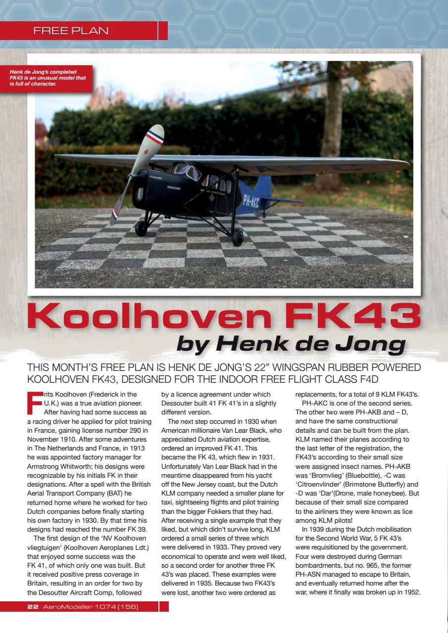 AeroModeller Preview Pages