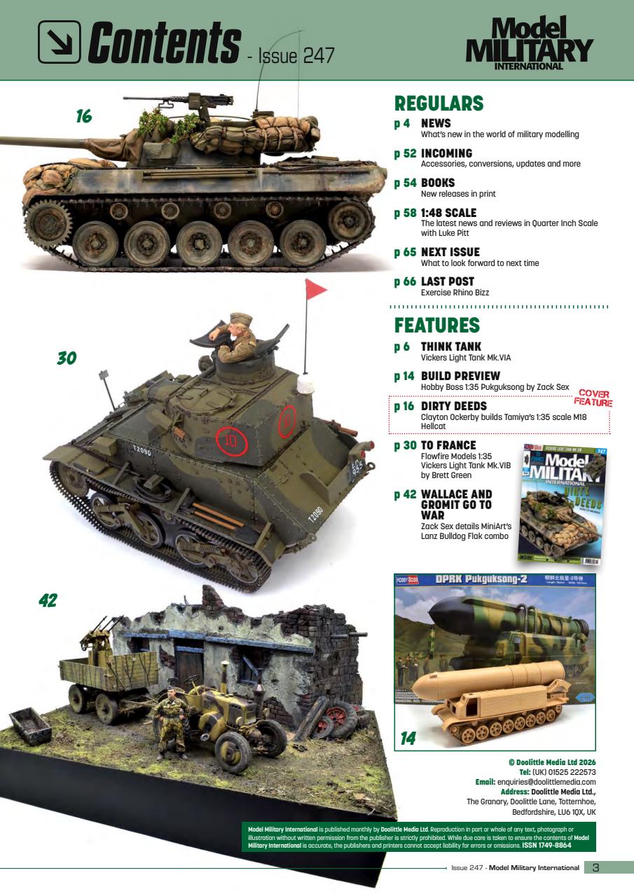 MIM: AFV Edition Preview Pages