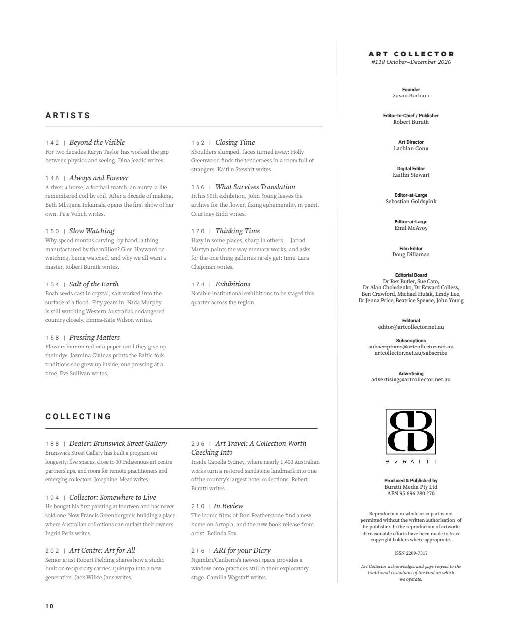 Art Collector Preview Pages