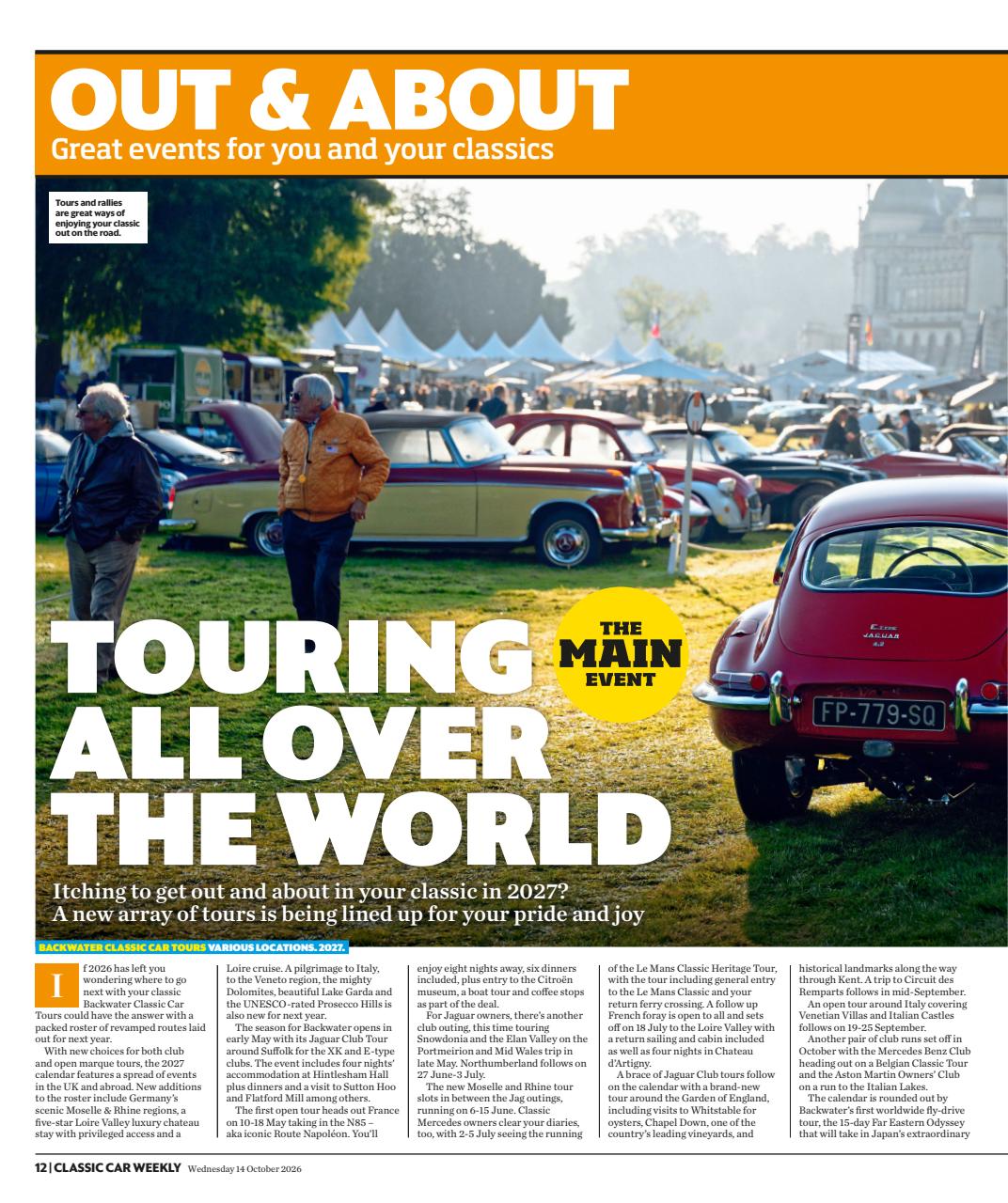 Classic Car Weekly Preview Pages