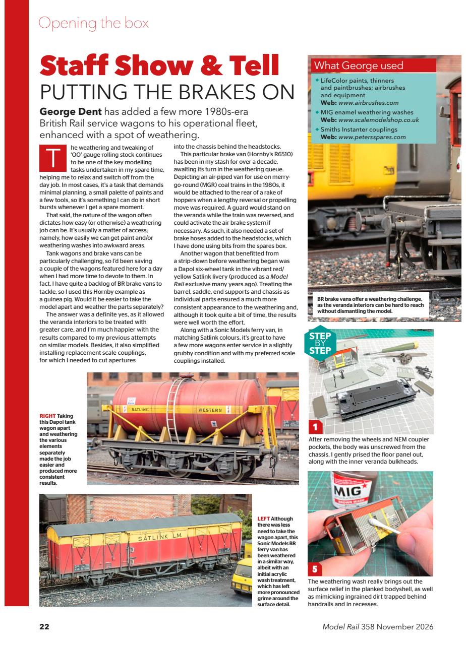 Model Rail Preview Pages