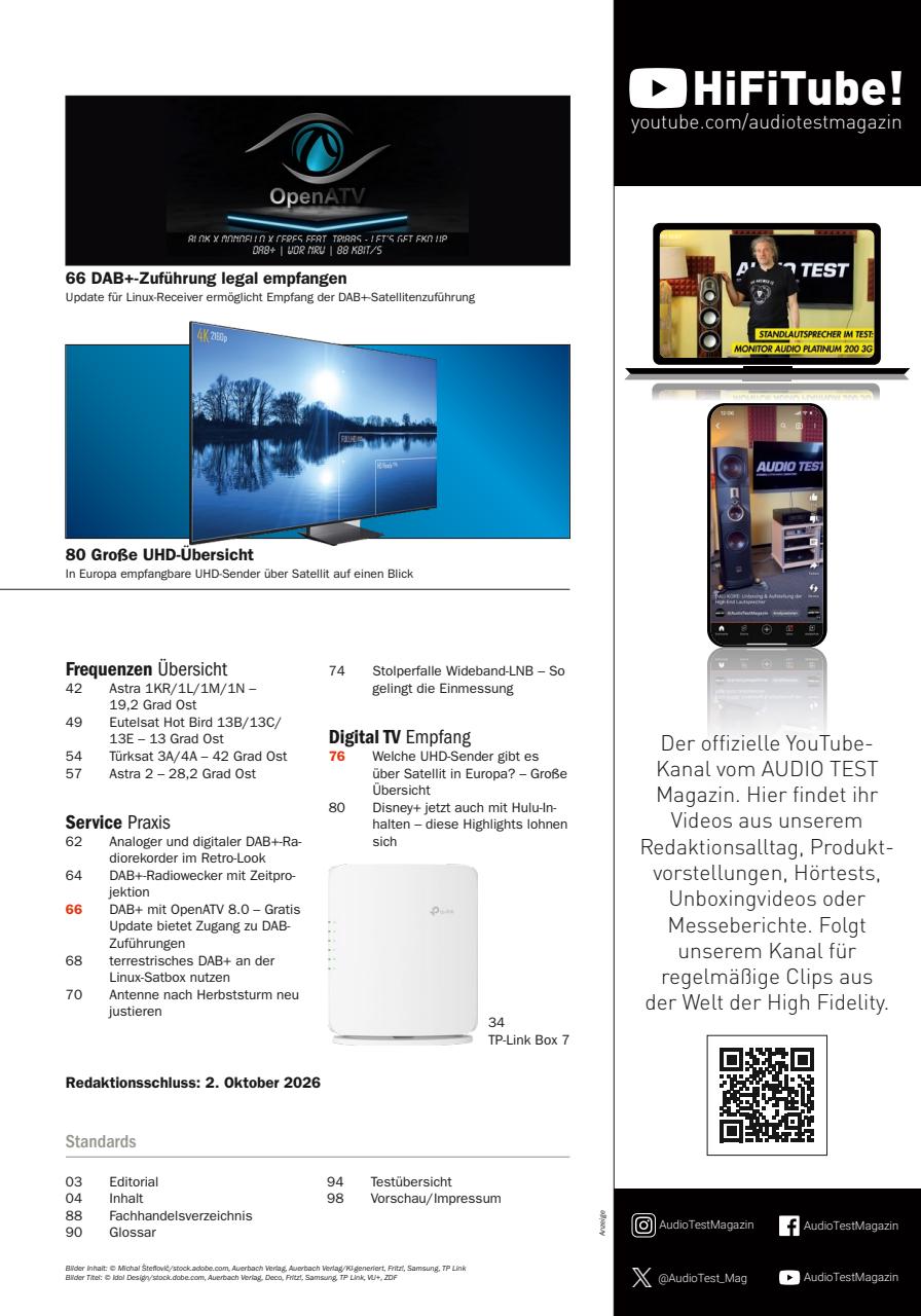 Digital Fernsehen Preview Pages