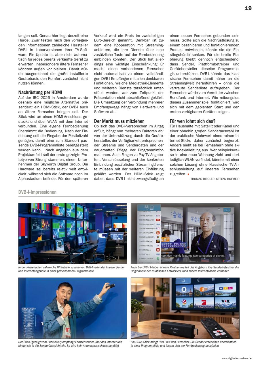 Digital Fernsehen Preview Pages