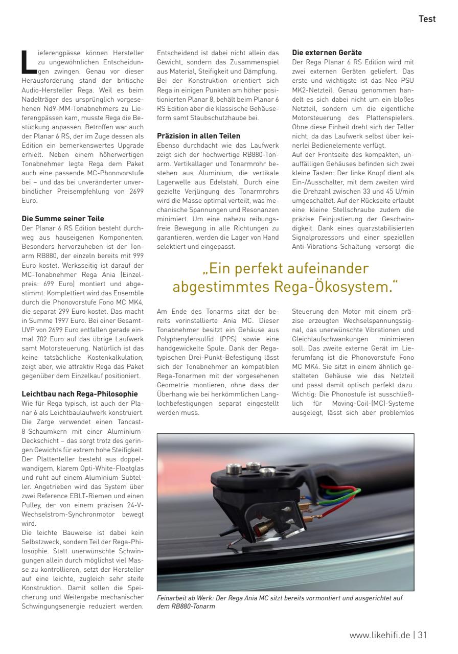 Audio Test Preview Pages