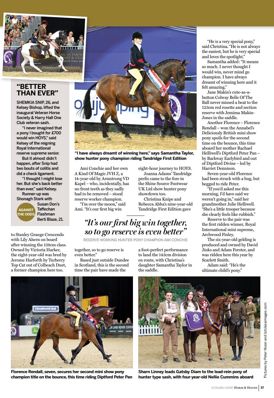 Horse & Hound Preview Pages