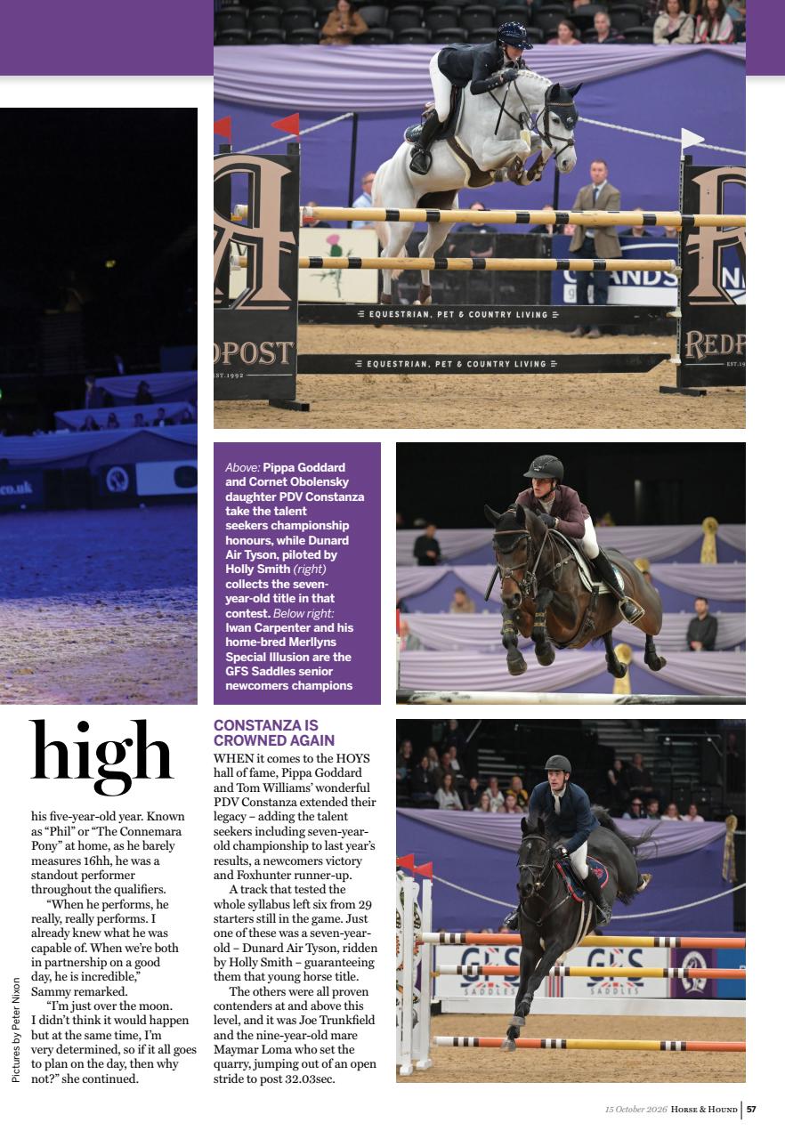 Horse & Hound Preview Pages