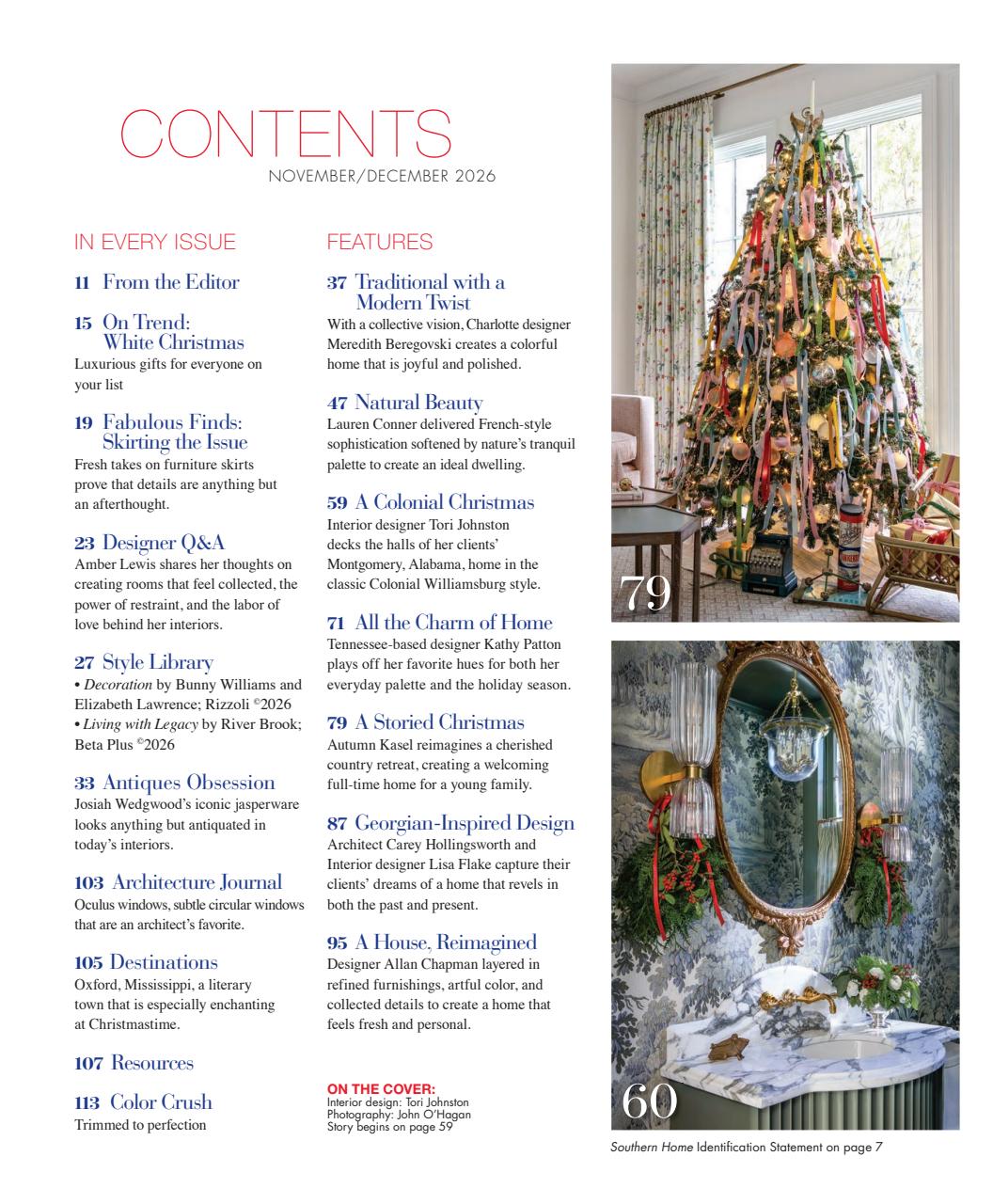 Southern Home Preview Pages