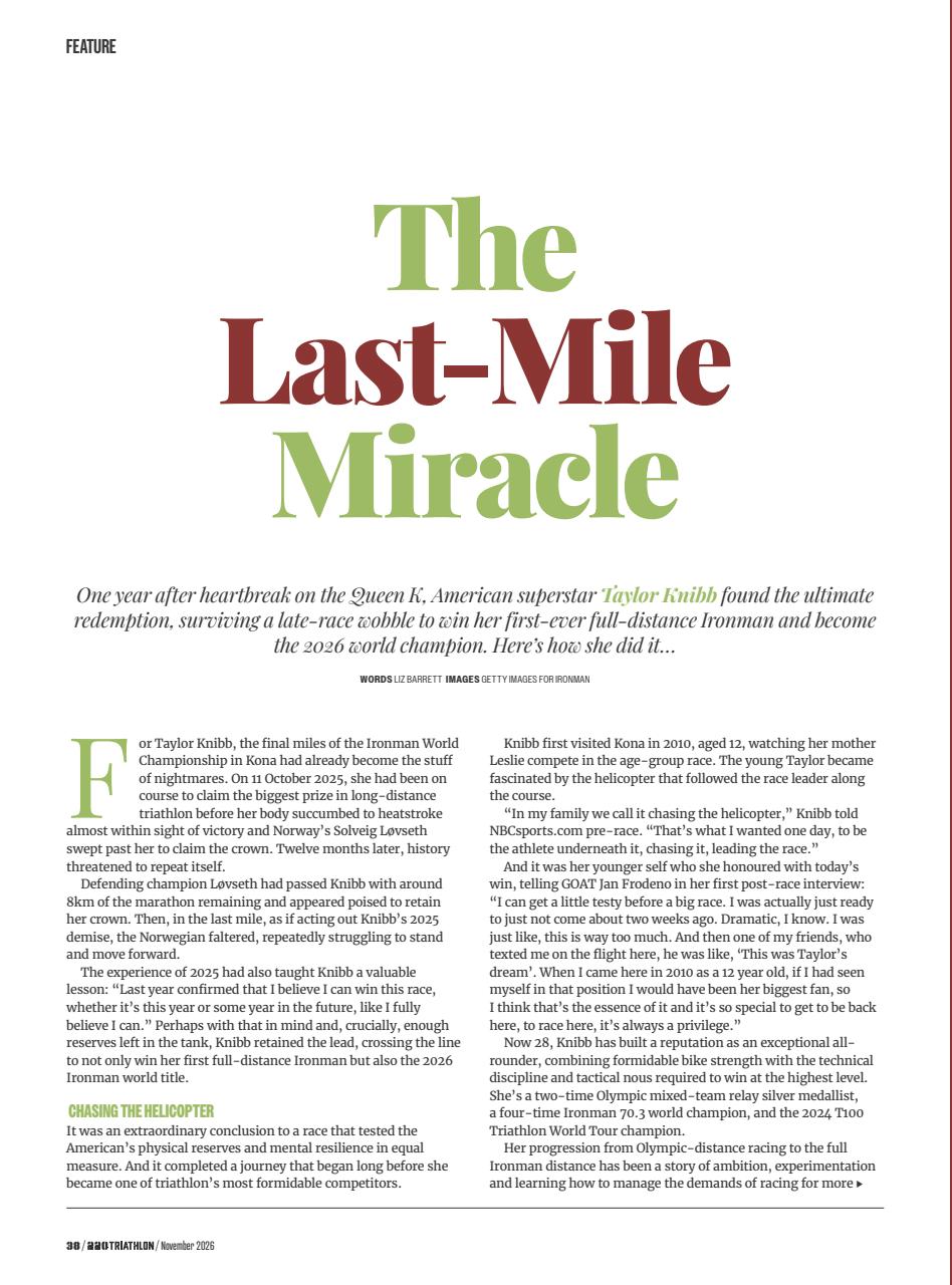 220 Triathlon Magazine Preview Pages