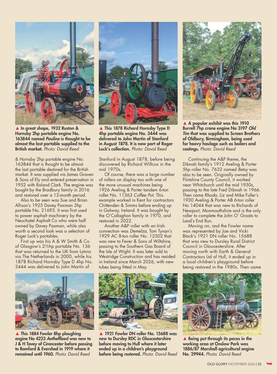 Old Glory Magazine Preview Pages
