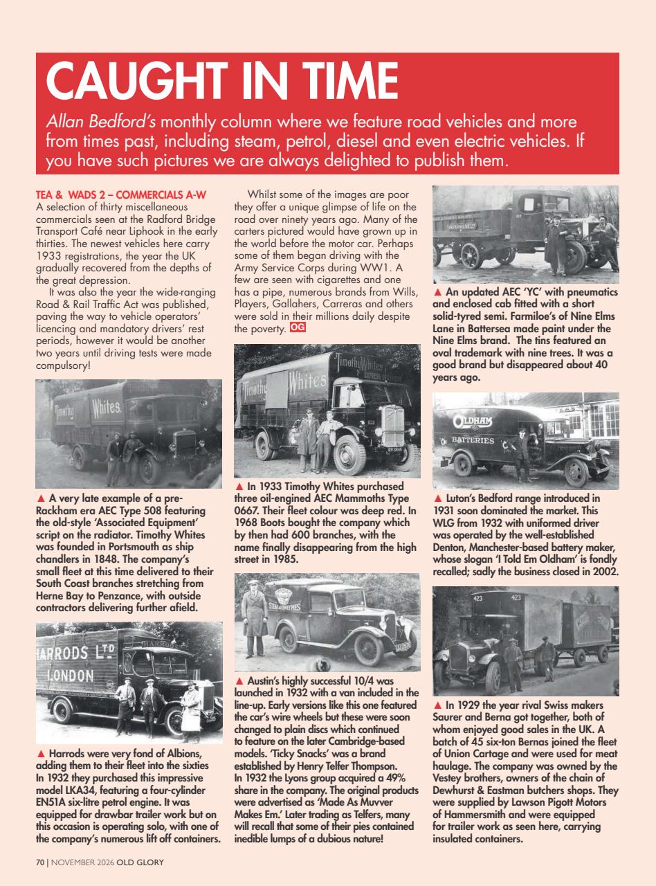 Old Glory Magazine Preview Pages