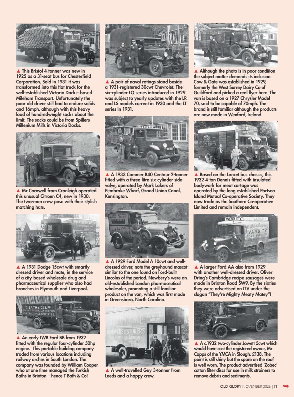 Old Glory Magazine Preview Pages